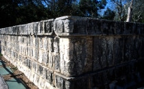Tzompantli in Chichén Itzá