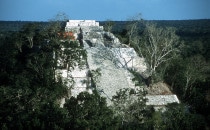 pyramid in Calakmul