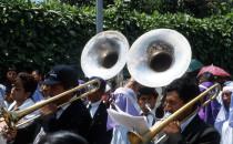 procession on Palm Sunday in Antigua, Guatemala