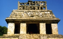 Dachfirst in Palenque