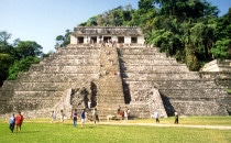 Palenque, Temple of Inscriptions, Chiapas, Mexico