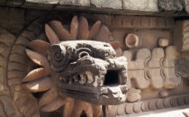 Temple of Quetzalcóatl in Teotihuacán