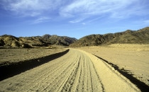 typical gravel road in Chiles North