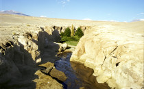 riverbed near San Pedro de Atacama