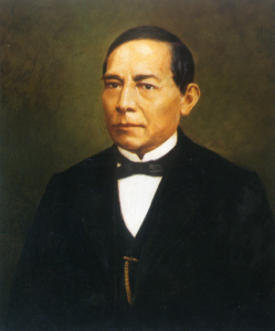 Benito Juárez, By Pelegrín Clavé (http://www.inehrm.gob.mx/) [Public domain], <a href="https://commons.wikimedia.org/wiki/File%3ARetrato_de_Benito_Ju%C3%A1rez%2C_1861-1862.png">via Wikimedia Commons</a>