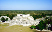 1000 Säulen in Chichén Itzá, Mexiko