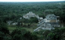 View over Ek Balám, Yucatán, Mexico