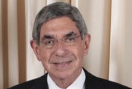 Oscar Arias Sánchez, By Official White House Photo by Lawrence Jackson (Crop of File:Oscar Arias Sanchez with Obamas.jpg) [Public domain], via Wikimedia Commons