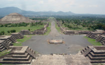 Blick von der Mondpyramide, Teotihuacán, Bild: Jackhynes