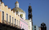 Kuppel von San Cristóbal, Puebla, Mexiko