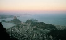 view from Corcovado, Rio de Janeiro, Brazil