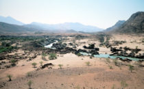 Namibia riverbed