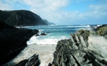 Tsitsikamma Nature Park - at the mouth of the Storms River, South Africa