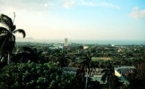 View over Managua towards the lake