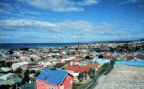 View over Punta Arenas, Chile
