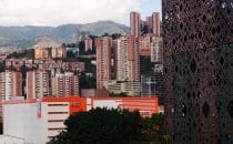 Medellín - Blick vom Museum für Moderne Kunst, Kolumbien