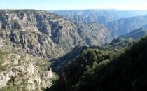 Divisadero, view into the canyon, Copper Canyon, Mexico