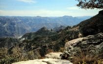 Divisadero, Blick in den Canyon, Chepe, Kupfercanyon, Mexiko
