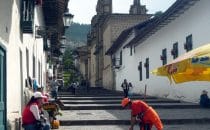 Street in Cajamarca, Peru