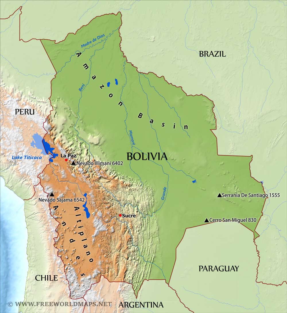 Geografia De Bolivia