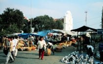 Markt in Sololá am Atitlánsee, Guatemala