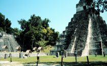 Plaza in Tikal, Guatemala