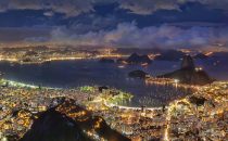 Rio de Janeiro bei Nacht
