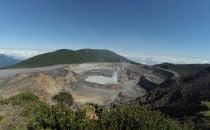 Kraterlagune des Vulkan Poás bis September 2019, Costa Rica