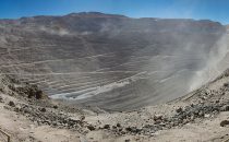 Chuquicamata Mine bei Calama, Chile