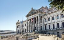 Palacio Legislativo (Justizpalast), Montevideo, Uruguay
