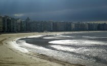Rambla und Strand, Montevideo, Uruguay